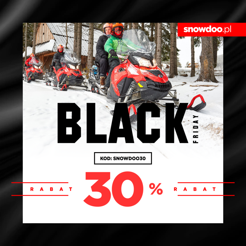 black friday - zdjęcie 1 - skutery śnieżne Zakopane